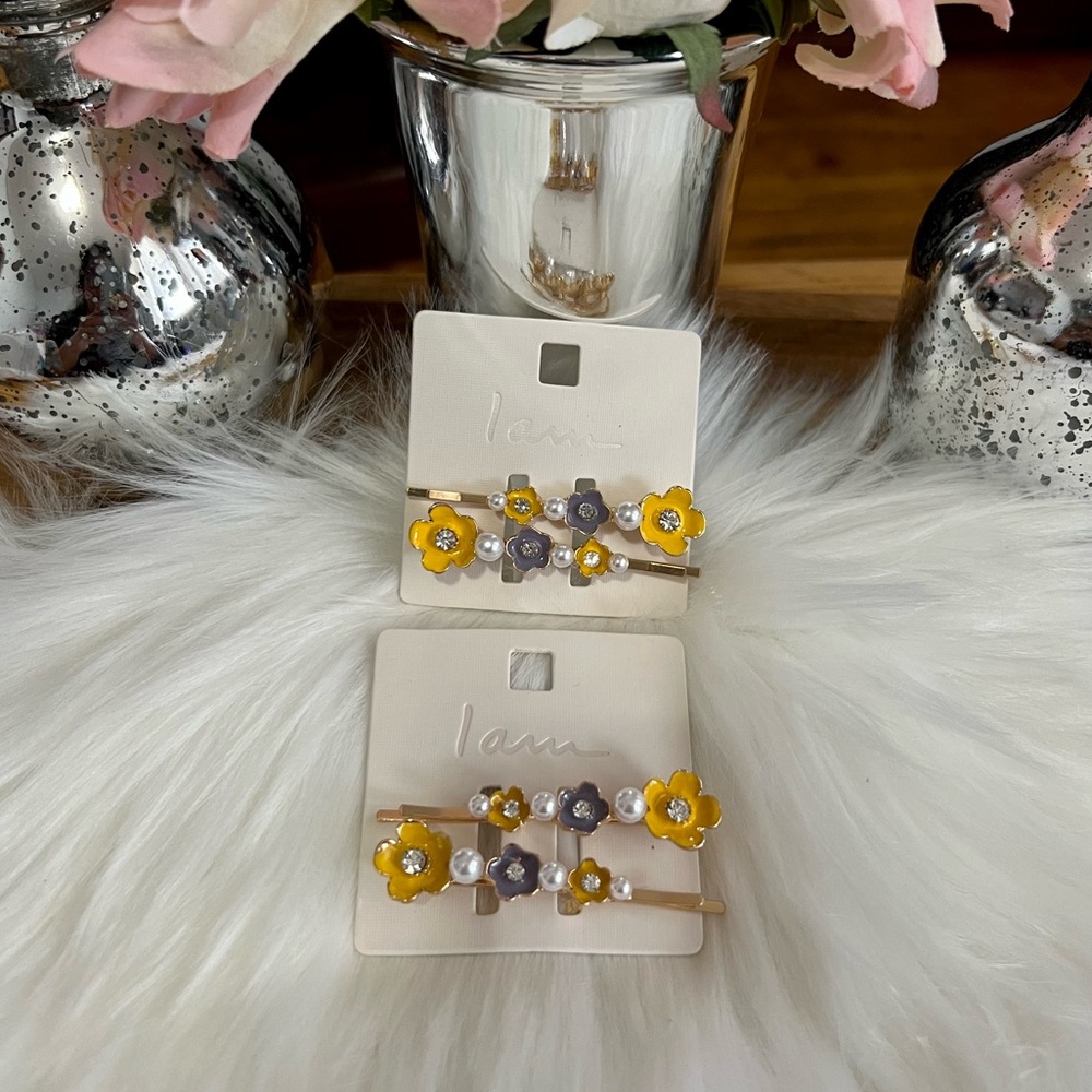 I Am Jewelry Flower HairClips Bundle